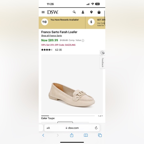 Franco Sarto loafers - Picture 5 of 5